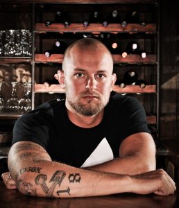man at a bar